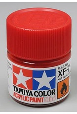 TAMIYA TAM81707 ACRYLIC MINI XF7 FLAT, RED