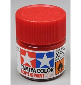 TAMIYA TAM81707 ACRYLIC MINI XF7 FLAT, RED