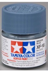 TAMIYA TAM81718 ACRYLIC MINI XF18, MEDIUM BLUE