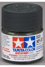 TAMIYA TAM81727 ACRYLIC MINI XF27, BLACK GREEN