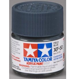 TAMIYA TAM81750 ACRYLIC MINI XF50, FIELD BLUE