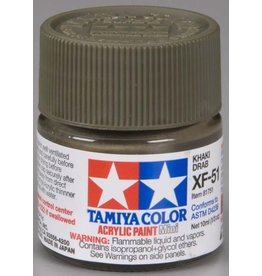 TAMIYA TAM81751 ACRYLIC MINI XF51, KHAKI DRAB