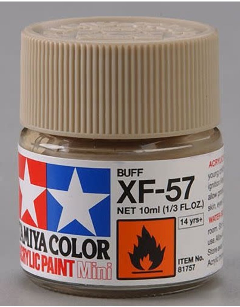 TAMIYA TAM81757 ACRYLIC MINI XF57, BUFF