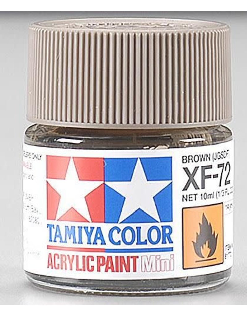 TAMIYA TAM81772 ACRYLIC MINI XF72, BROWN