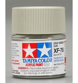 TAMIYA TAM81776 ACRYLIC MINI XF76 GRAY/GREEN