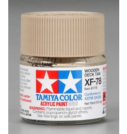 TAMIYA TAM81778 ACRYLIC MINI XF78, DECK TAN