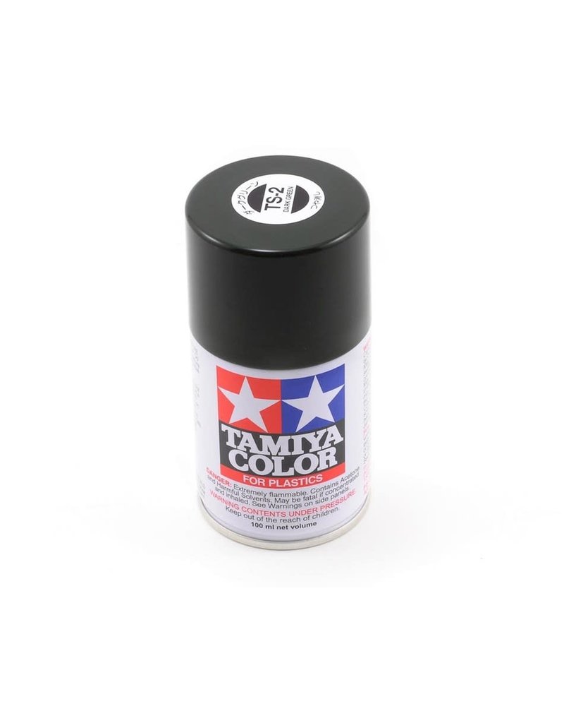 TAMIYA TAM85002 TS-2 DARK GREEN SPRAY PAINT 100ML