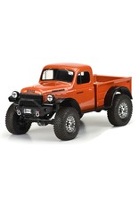 PROLINE RACING PRO349900 1946 DODGE POWER WAGON BODY 12.3 WB CRAWLER:  CLEAR