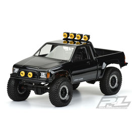 PROLINE RACING PRO346600 85 TOYOTA HILUX SR5 BODY FOR SCX10 HONCHO 12.3 WB: CLEAR
