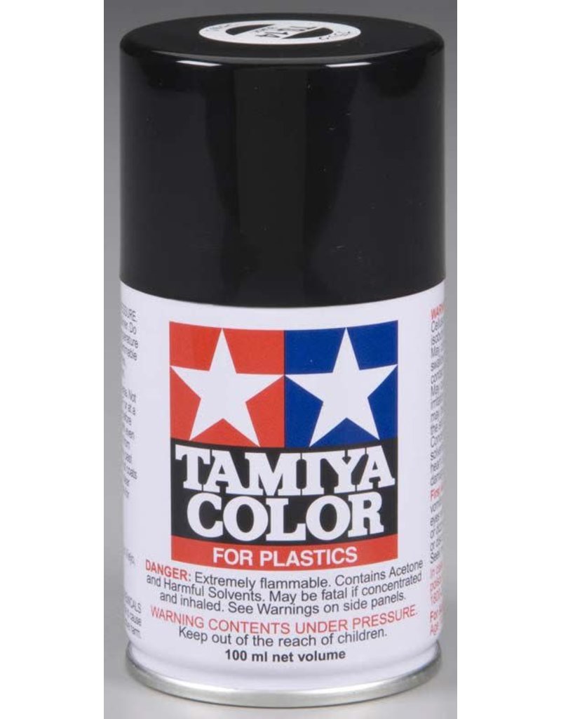 TAMIYA TAM85014 TS-14 BLACK SPRAY PAINT 100ML