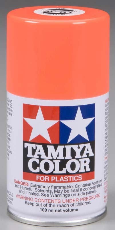 85036 TS36 Flourescent Red Spray Lacquer
