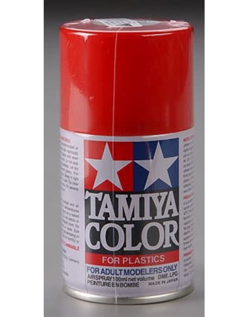 TAMIYA TAM85049 TS-49 BRIGHT RED SPRAY PAINT 100ML