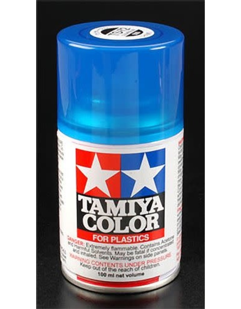 TAMIYA TAM85072 SPRAY LACQUER TS-72 CLEAR BLUE SPRAY PAINT 100ML