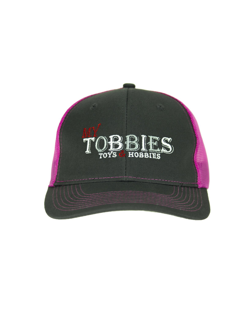 MY TOBBIES MY TOBBIES TRUCKER HAT: NEON PINK