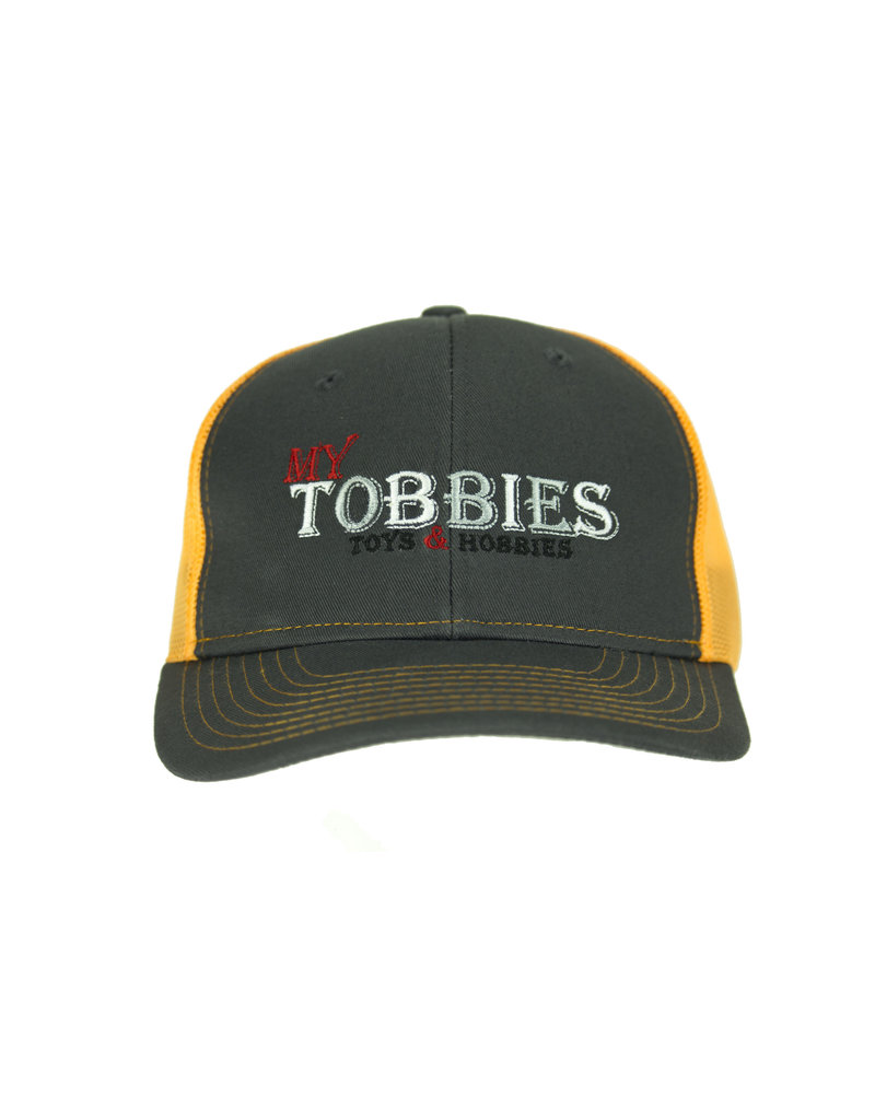 MY TOBBIES MY TOBBIES TRUCKER HAT: NEON ORANGE