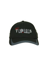 MY TOBBIES MY TOBBIES SPORT FRONTLINE HAT: BLACK