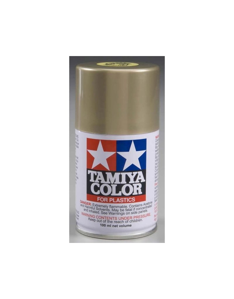 TAMIYA TAM85084 TS-84 METALLIC GOLD SPRAY PAINT 100ML