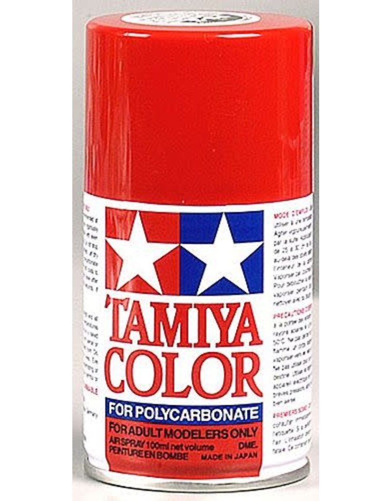 TAMIYA TAM86002 PS-2 RED SPRAY PAINT 100ML