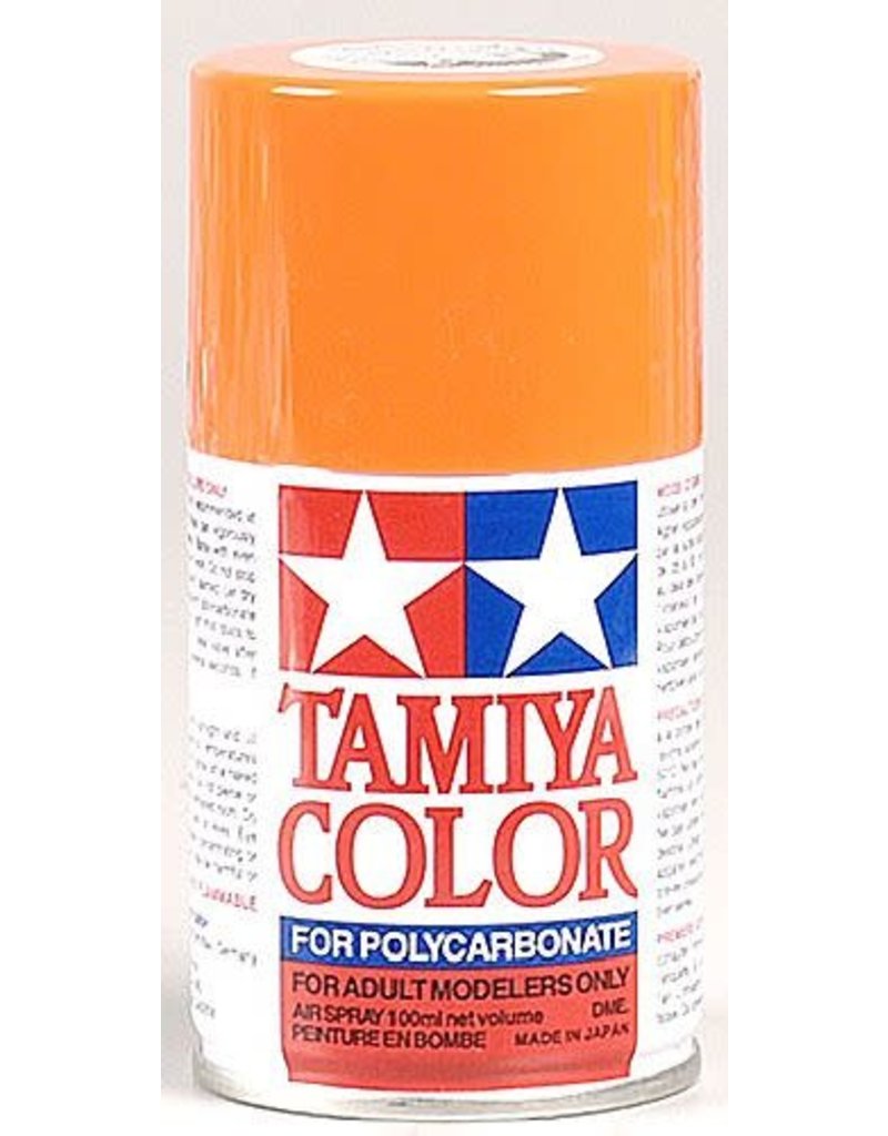 TAMIYA TAM86007 PS-7 ORANGE SPRAY PAINT 100ML