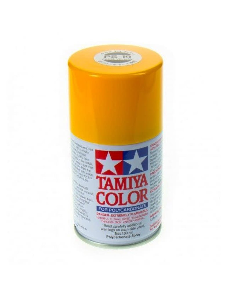 TAMIYA TAM86019 PS-19 CAMEL YELLOW SPRAY PAINT 100ML