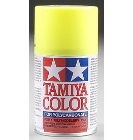 TAMIYA TAM86027 PS-27 FLUORESCENT YELLLOW SPRAY PAINT 100ML
