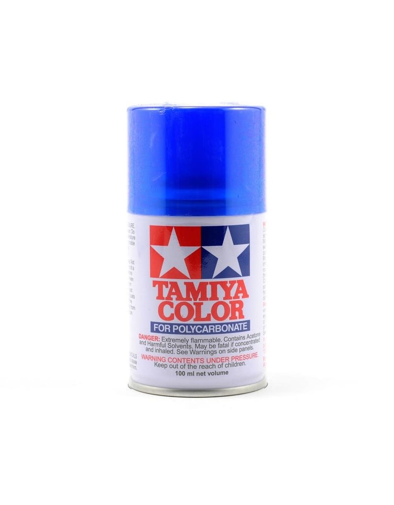 TAMIYA TAM86038 PS-38 TRANSLUCENT BLUE SPRAY PAINT 100ML