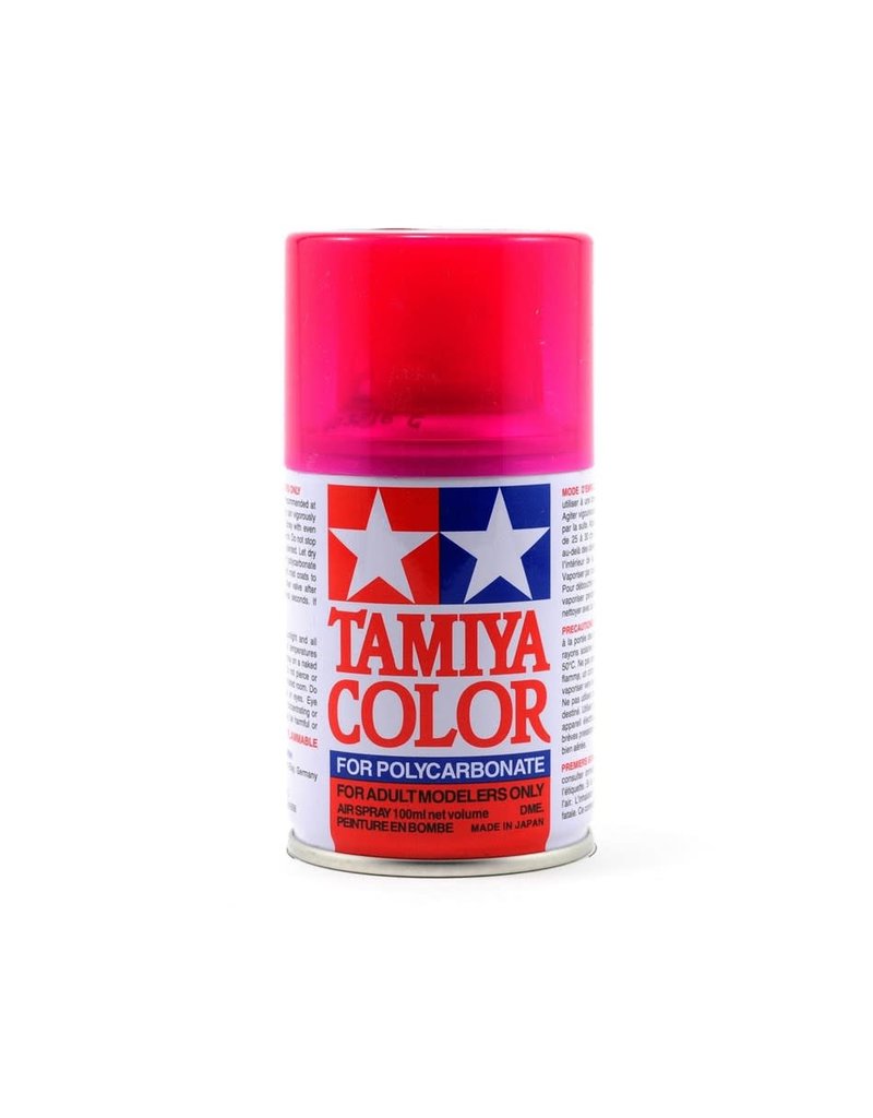 TAMIYA TAM86040 PS-40 TRANSLUCENT PINK SPRAY PAINT 100ML
