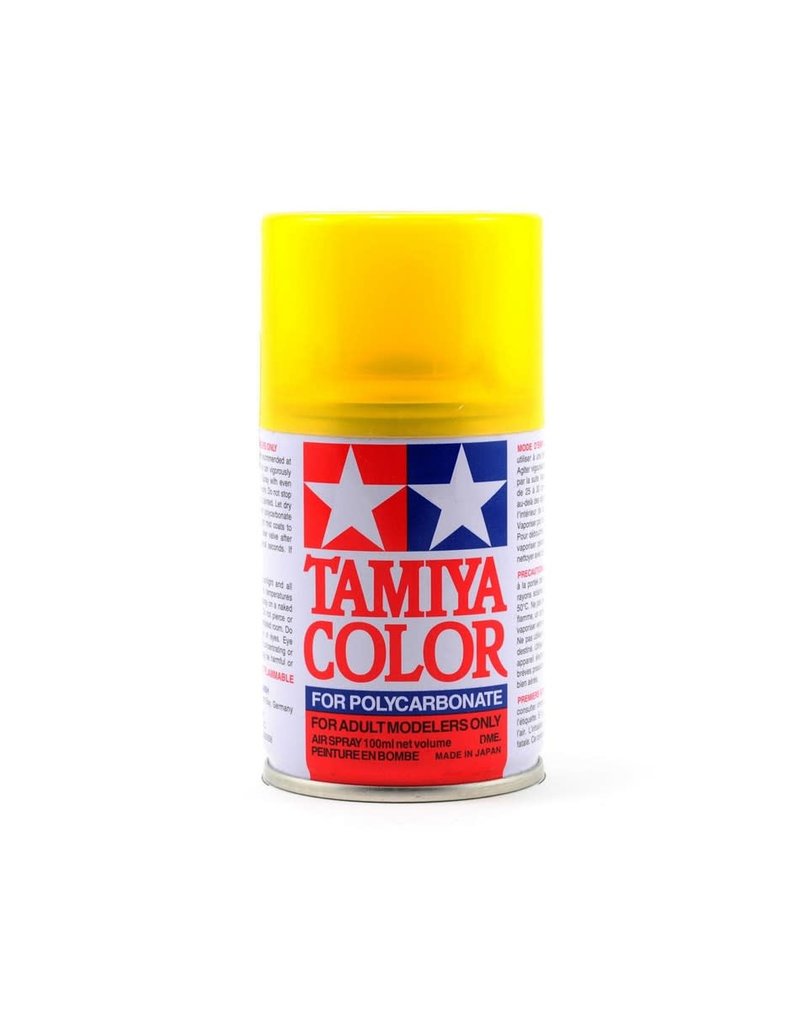 TAMIYA TAM86042 PS-42 TRANSLUCENT YELLOW SPRAY PAINT 100ML