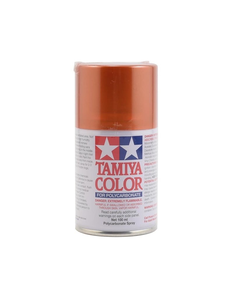 TAMIYA TAM86061 PS-61 METALLIC ORANGE SPRAY PAINT 100ML