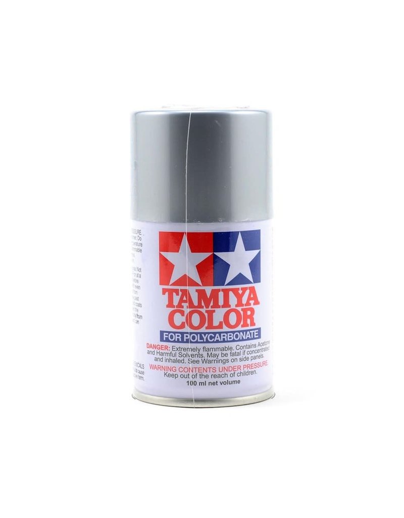 TAMIYA TAM86048 PS-48 METALLIC SILVER SPRAY PAINT 100ML