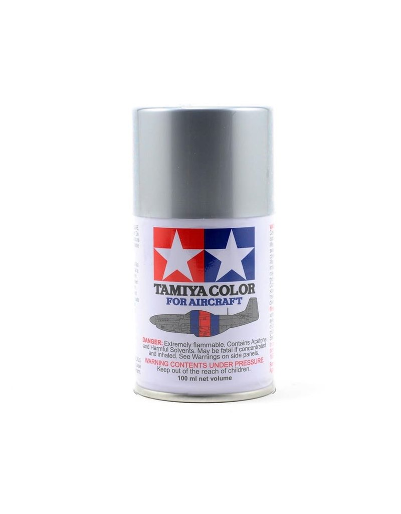 TAMIYA TAM86512 AS-12 BARE METAL SILVER SPRAY PAINT 100ML