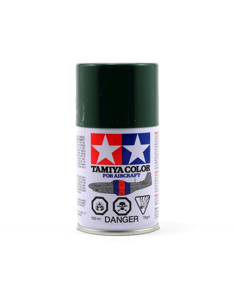 TAMIYA TAM86517 AS-17 DARK GREEN SPRAY PAINT 100ML