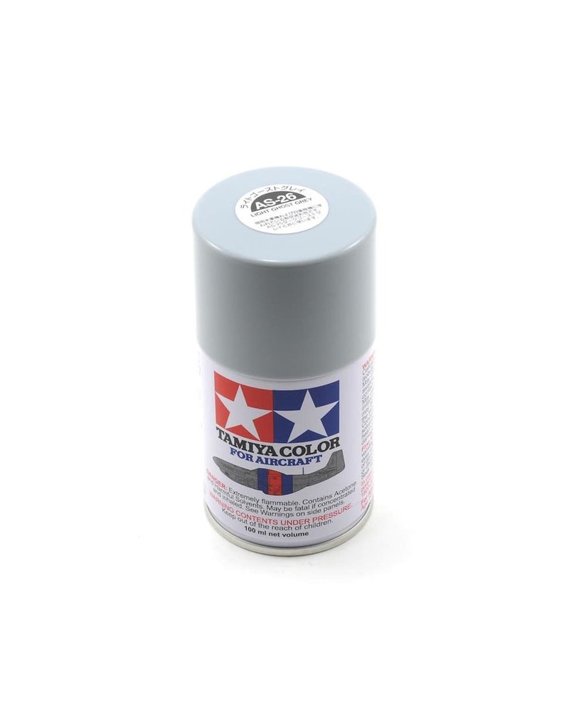 TAMIYA TAM86526 AS-26 LIGHT GHOST GREY SPRAY PAINT 100ML