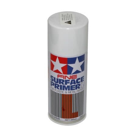 87044 - Fine Surface Primer L White 180ml Spray Can