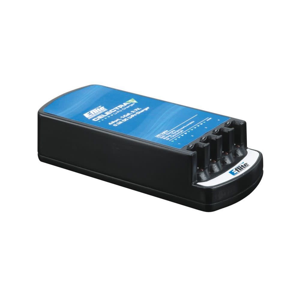 EFLC1004 CELECTRA 4-PORT 1-CELL 3.7V 0.3A DC LI-PO CHARGER