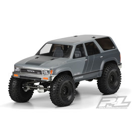 PROLINE RACING PRO348100 91 TOYOTA 4RUNNER BODY 12.3 (313MM) WB CRAWLER: CLEAR