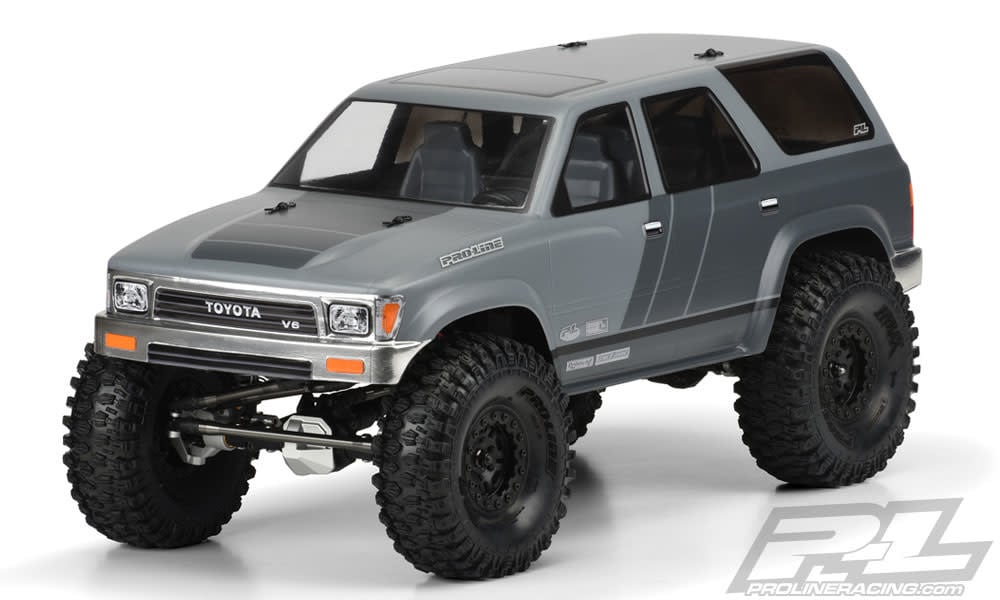 PRO348100 91 TOYOTA 4RUNNER BODY 12.3 (313MM) WB CRAWLER: CLEAR