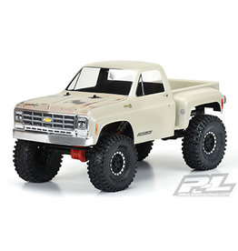 PROLINE RACING PRO352200 1978 CHEVY K-10 BODY 12.3": CLEAR