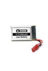 RAGE RC RGR4054 1S LIPO 3.7V 650MAH STINGER BATTERY