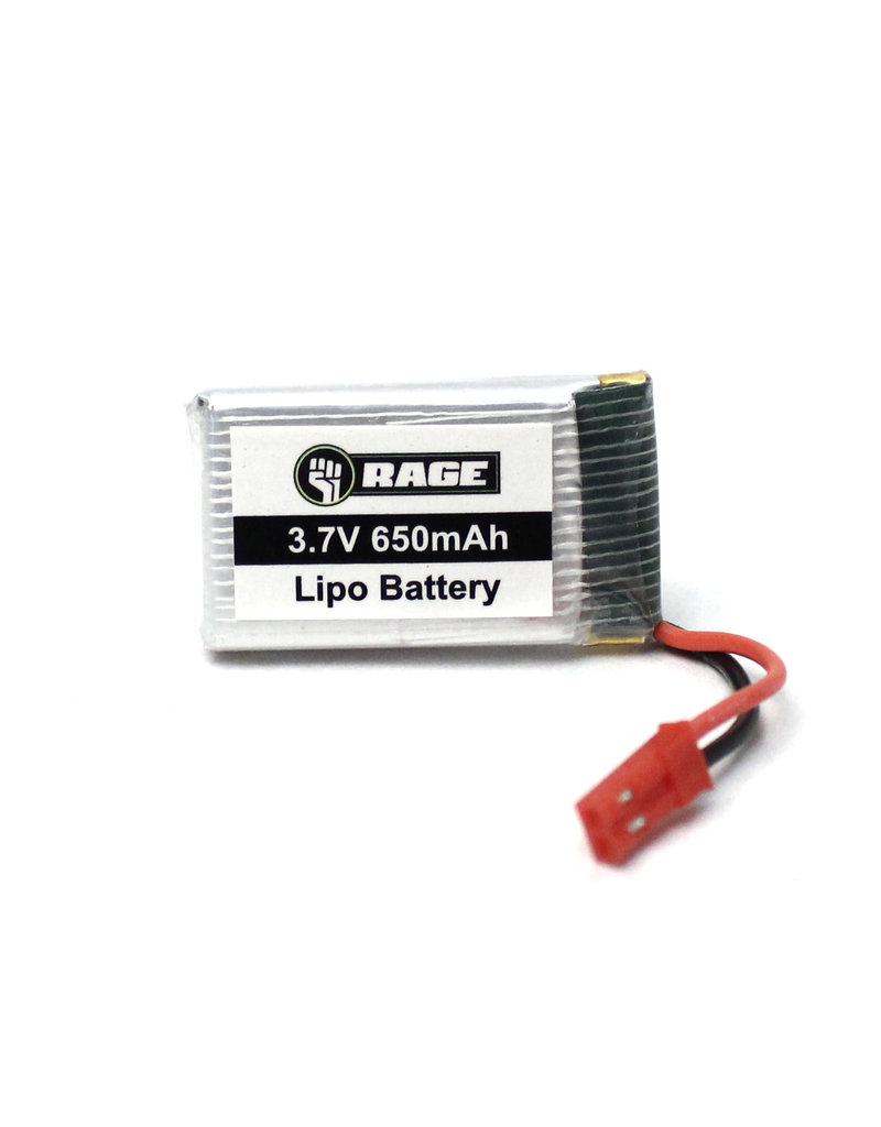 RAGE RC RGR4054 1S LIPO 3.7V 650MAH STINGER BATTERY