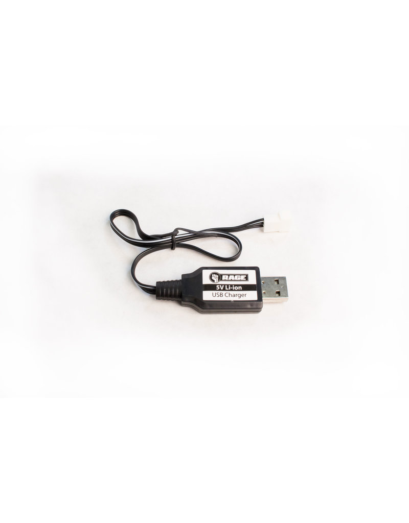 RAGE RC RGRB1123 USB CHARGER: BLACK MARLIN