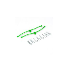 DU-BRO DUB2253 BODY KLIP RETAINER: LIME GREEN