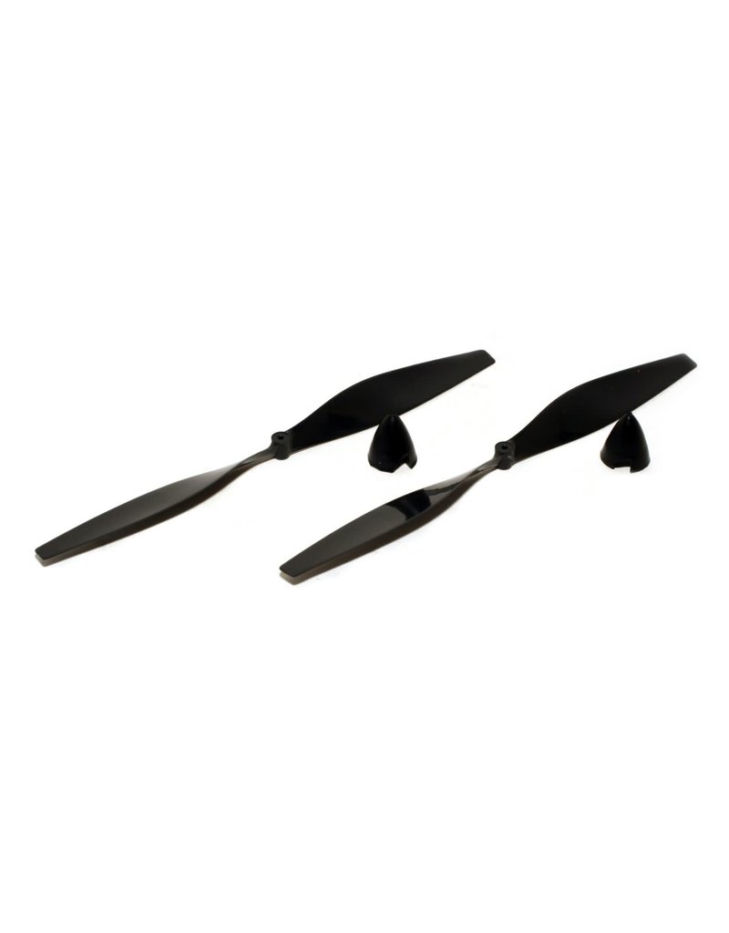 E-FLITE EFL9051 PROP W/ SPINNER(2): 130MM X 70MM