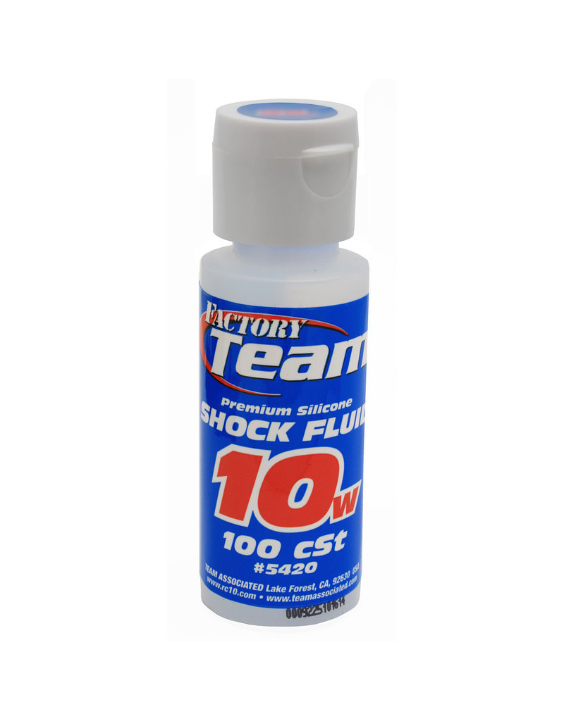 TEAM ASSOCIATED ASC5420 10W  SILICONE SHOCK OIL, 2OZ.