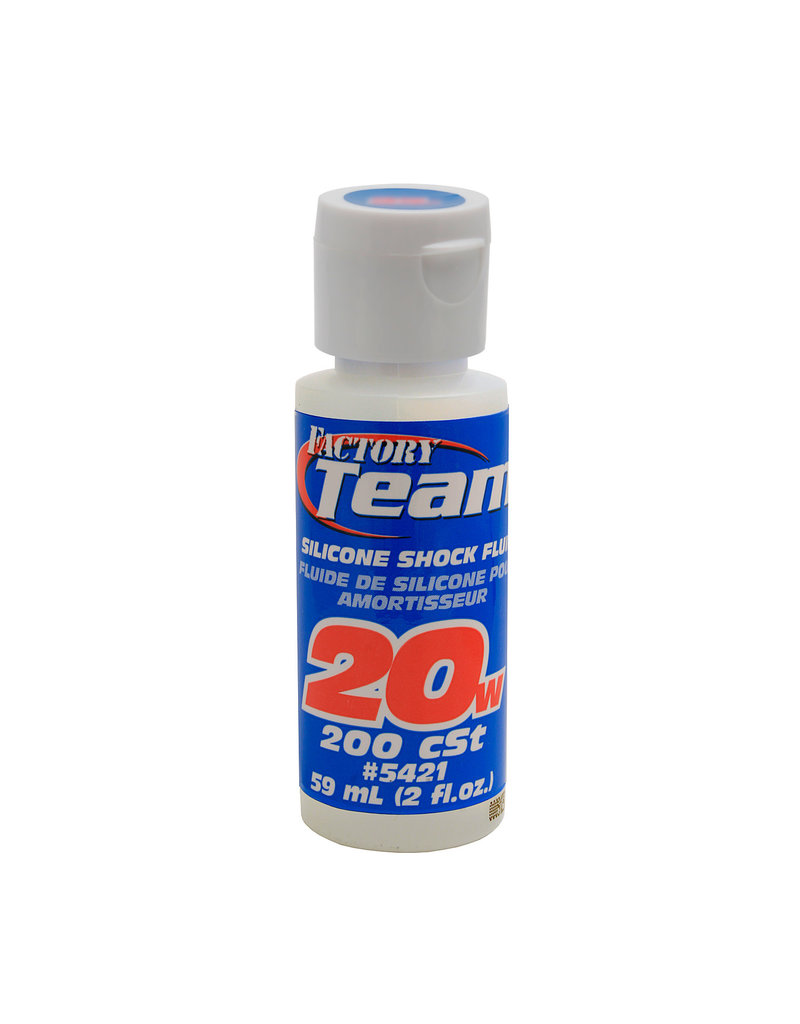 TEAM ASSOCIATED ASC5421 20W  SILICONE SHOCK OIL, 2OZ.