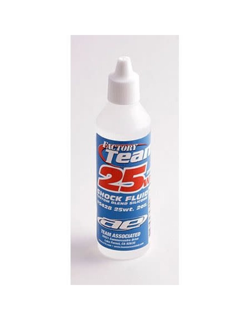 TEAM ASSOCIATED ASC5428 25W  SILICONE SHOCK OIL, 2OZ.