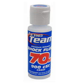 TEAM ASSOCIATED ASC5437 70W  SILICONE SHOCK OIL, 2OZ.