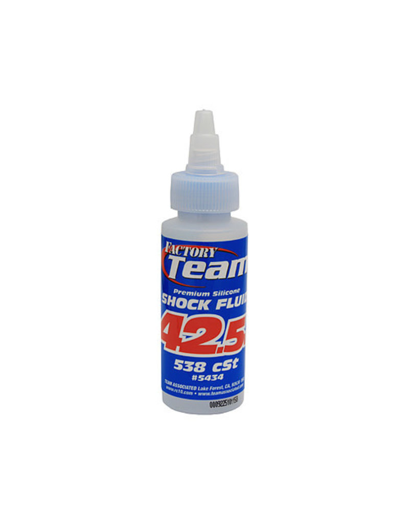 TEAM ASSOCIATED ASC5434 42.5W SILICONE SHOCK OIL, 2OZ.