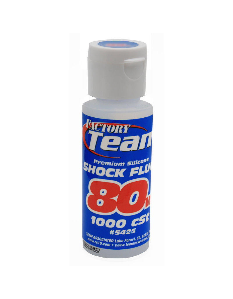 TEAM ASSOCIATED ASC5425 80W  SILICONE SHOCK OIL, 2OZ.