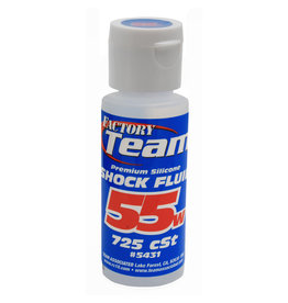 TEAM ASSOCIATED ASC5431 55W  SILICONE SHOCK OIL, 2OZ.